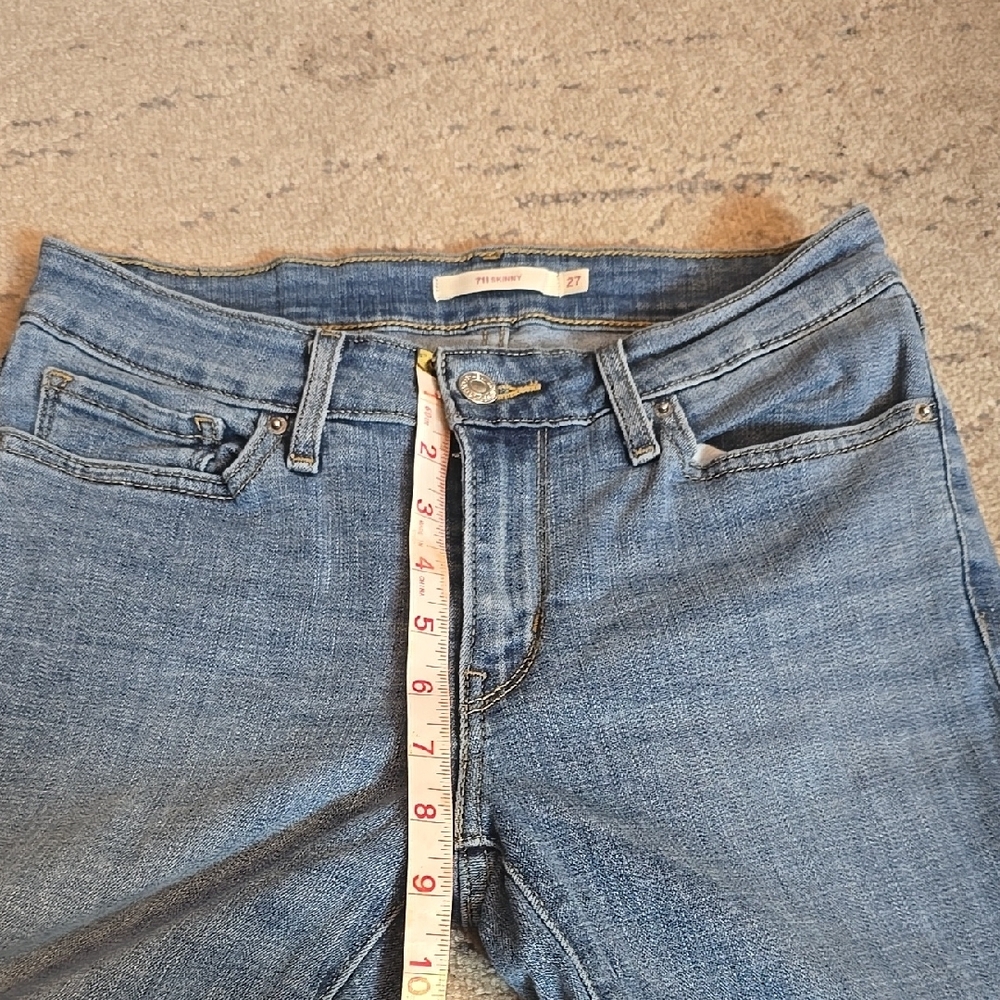 Levi's Blue Skinny Jeans with Modern Fit - Picture 6 of 12